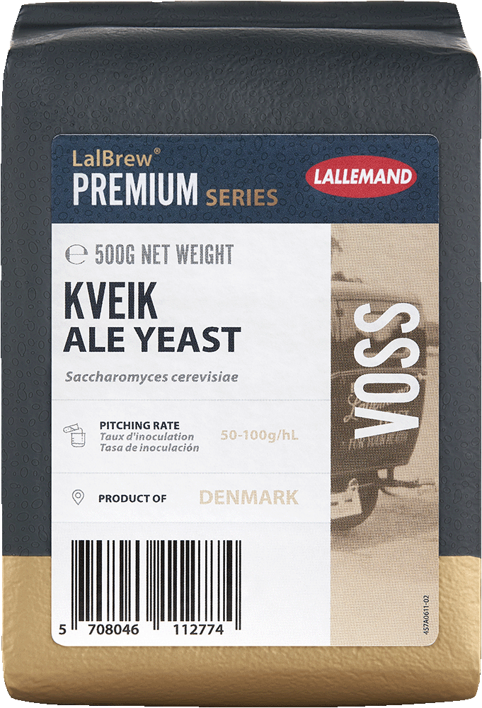 LalBrew VOSS Kveik Brewing Levadura (1 Pack) - Levadura Kveik Ale - Hacer  cerveza en casa - 0.39 oz Sachets - Saccharomyces cerevisiae - Vendido por