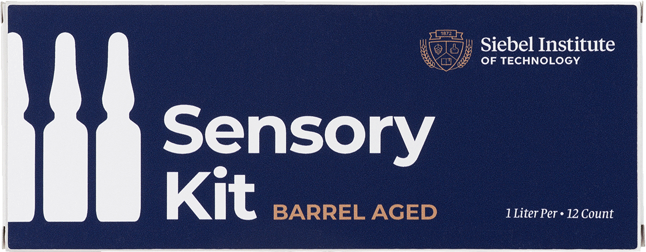 Kit sensoriel pour bières vieillis en fût