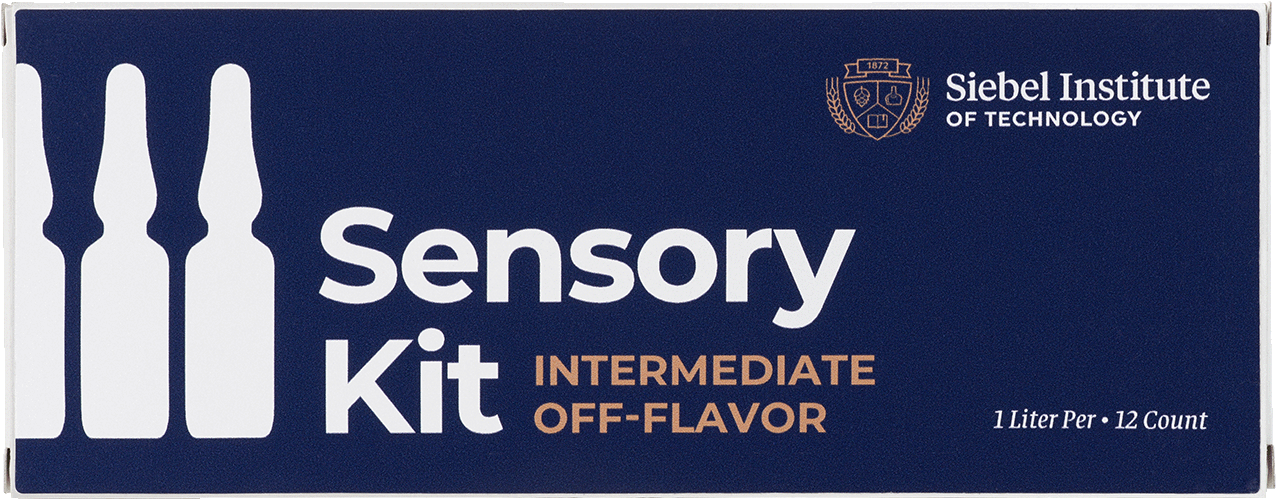 Kit Sensorial Intermedio de Sabores Desagradables (Intermediate Off-Flavor Sensory Kit)